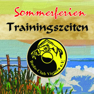 Trainingszeiten Sommerferien